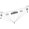 Дизайн-вставка VIEGA Advantix Vario Visign SR2 300-1200 мм для душевого лотка, глянцевая сталь 686291